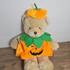 Teddy Mountain Bear Halloween Pumpkin Costume NWT *Fits Build-A-Bear*